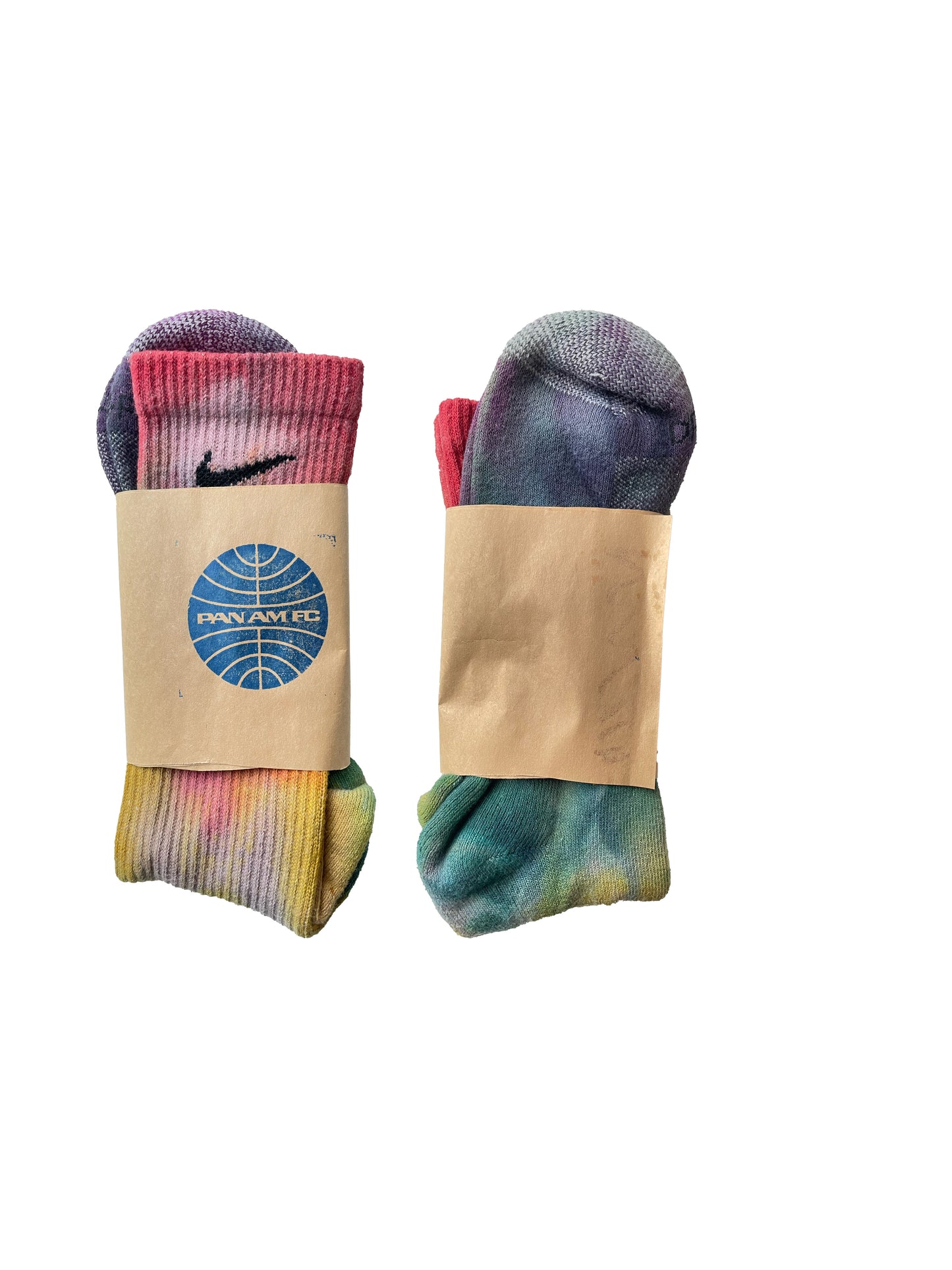 Hand Dyed NIKE DRI-FIT Socks (large)