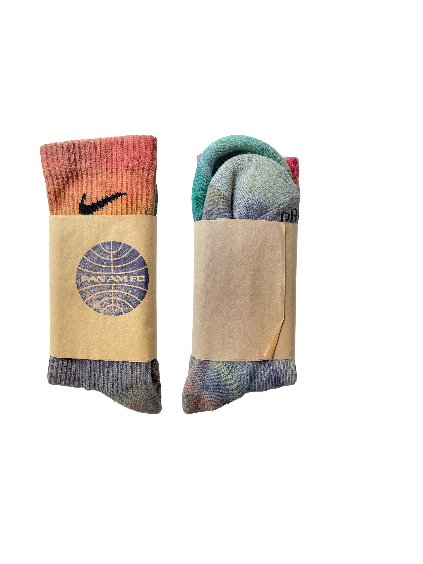 Hand Dyed NIKE DRI-FIT Socks (small)