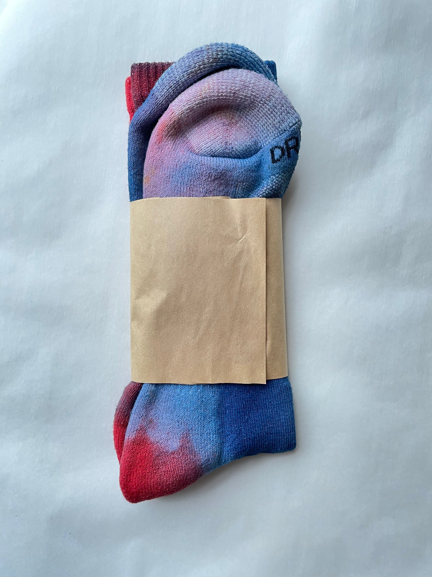 Hand Dyed NIKE DRI-FIT Socks (large)