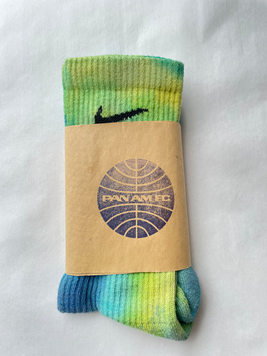 Hand Dyed NIKE DRI-FIT Socks (small)