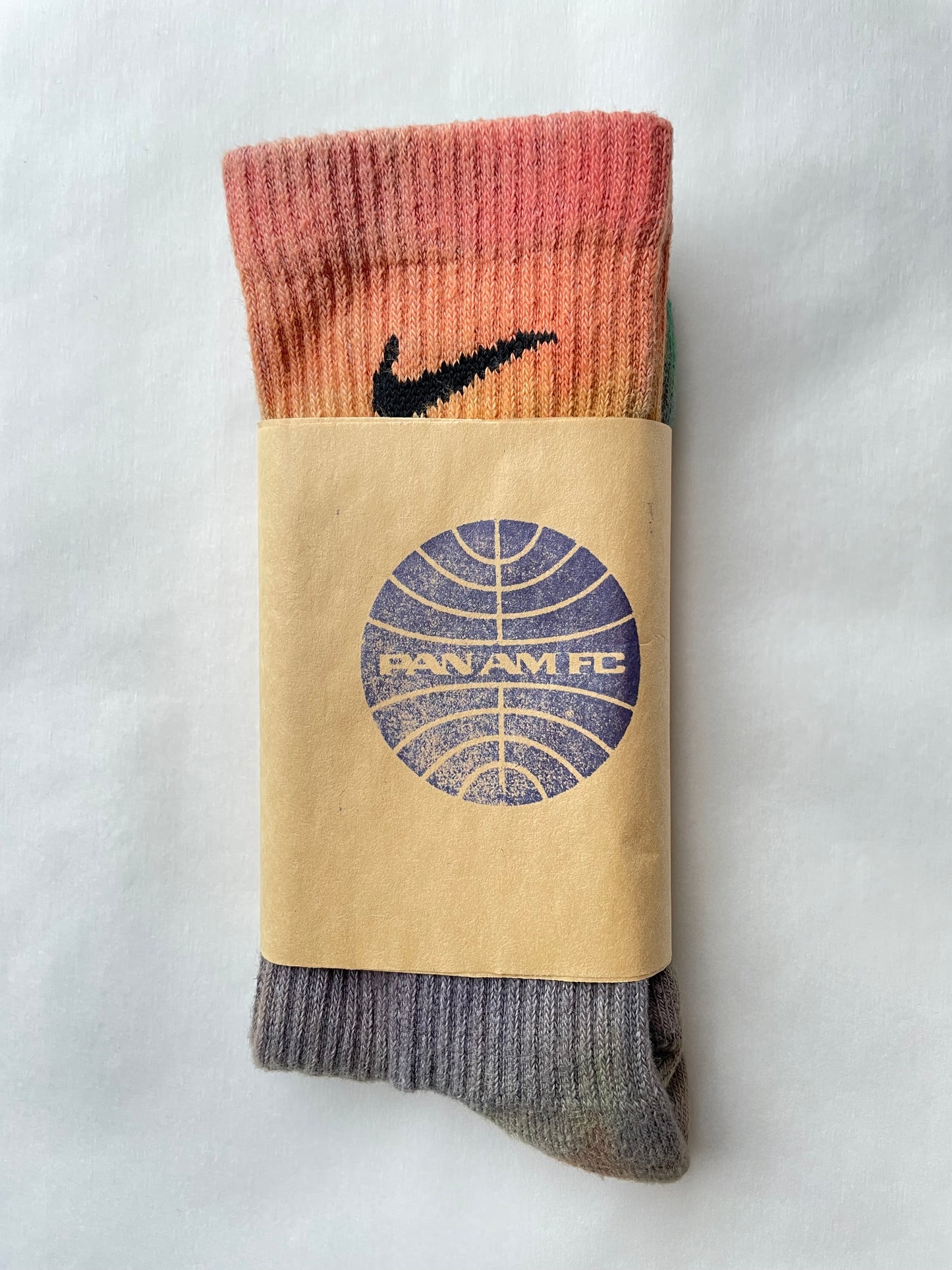 Hand Dyed NIKE DRI-FIT Socks (small)