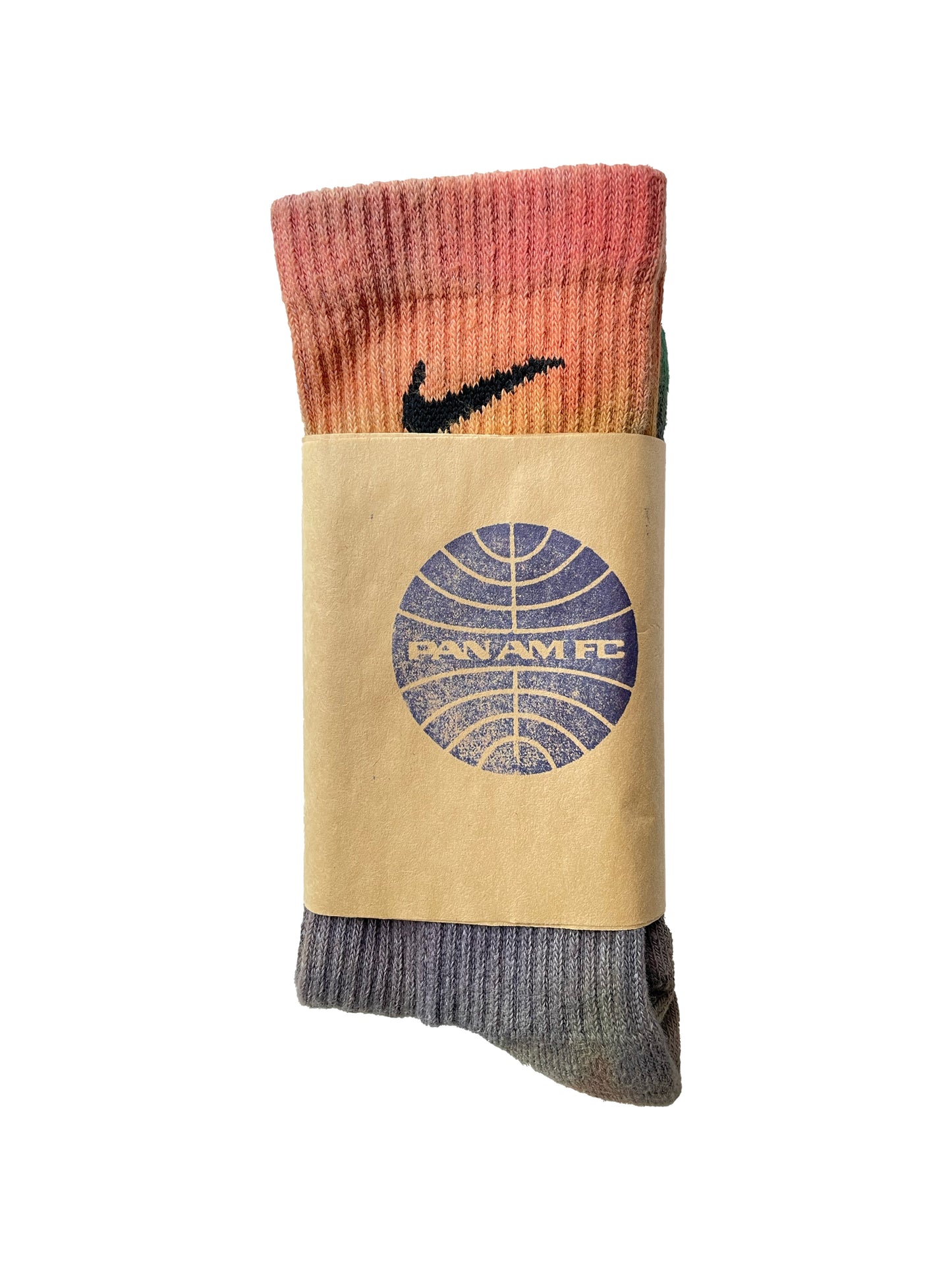 Hand Dyed NIKE DRI-FIT Socks (small)