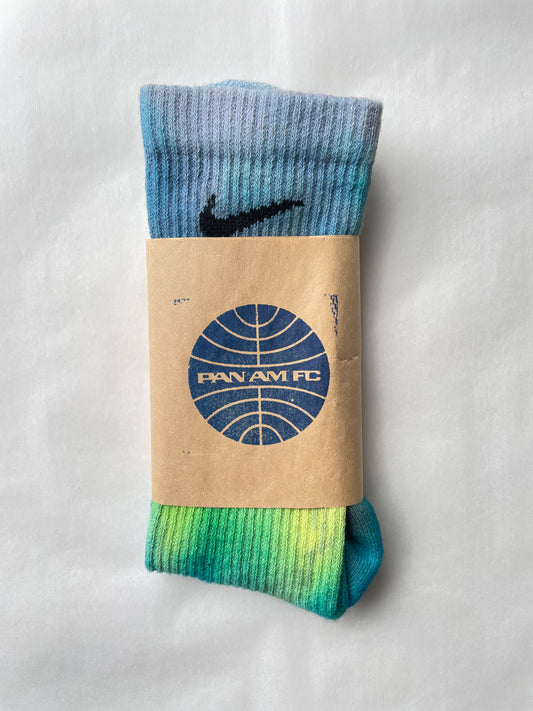 Hand Dyed NIKE DRI-FIT Socks (small)